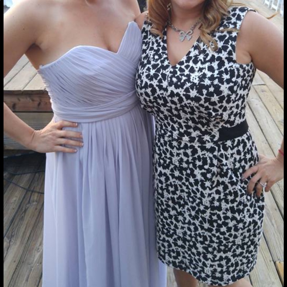 Lilac Bridesmaid/Prom Dress Size 14 Allure Bridals